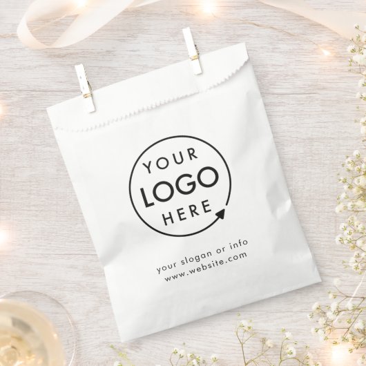 Firmenlogo | Unternehmen Beruflich Branding Geschenktütchen (Ausgeschnitten)