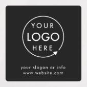 Firmenlogo | Unternehmen Minimalistisch Etiketten (Design 1)