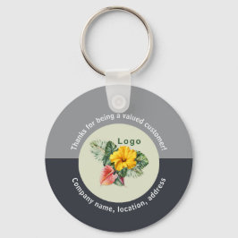 Firmenlogo Vielen Dank Kundengeschenk Schlüsselanhänger