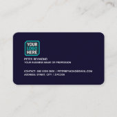 Firmenlogo Visitenkarte (Vorderseite)