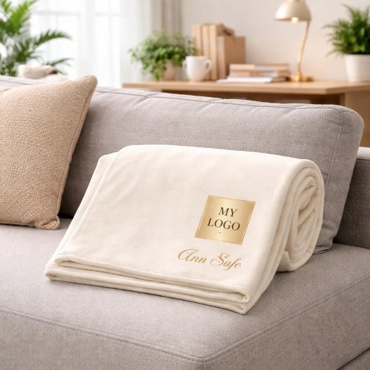 Firmenlogo von Beige Creme Fleecedecke