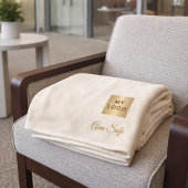 Firmenlogo von Beige Creme Fleecedecke