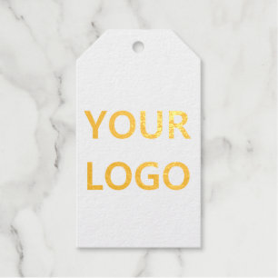 Firmenlogo Vorlage für Geschenkblätter Geschenkanhänger