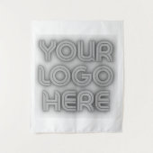 Firmenlogo Wandteppich (Vorderseite)