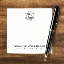 Firmenlogo, Website, Vision, Beruflich modern Post-it Klebezettel