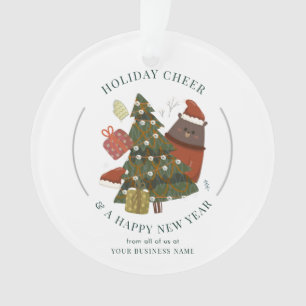 Firmenlogo Weihnachtsfeiertag Unternehmensindividu Ornament