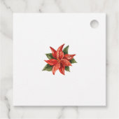 Firmenlogo Weihnachtsfeiertage Geschenkanhänger (Rückseite)