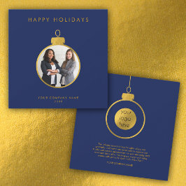 Firmenlogo Weihnachtsfotokarte