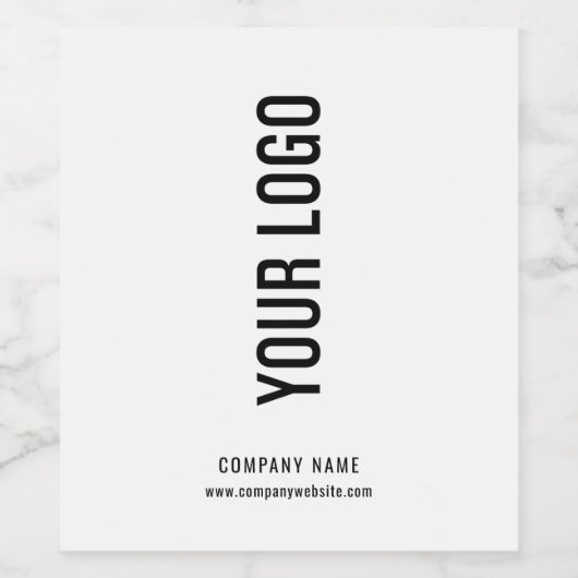 Firmenlogo Weinflaschen Weinetikett (Einzelnes Label)