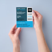 Firmenlogo, Werbung für Hundeausbilder Flyer (Gruppe)