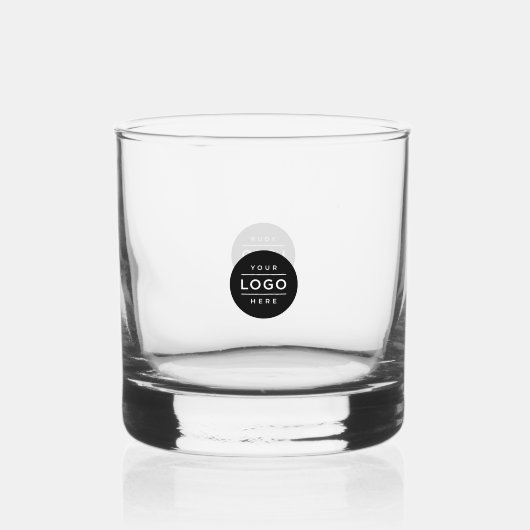 Firmenlogo Whiskyglas (Vorderseite)