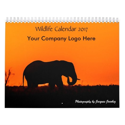 Firmenlogo Wildlife Calendar 2017 Kalender (Titelbild)