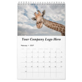 Firmenlogo Wildlife Calendar 2017 Kalender (Feb 2027)