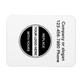 Firmenlogomagnete Magnet (Horizontal)