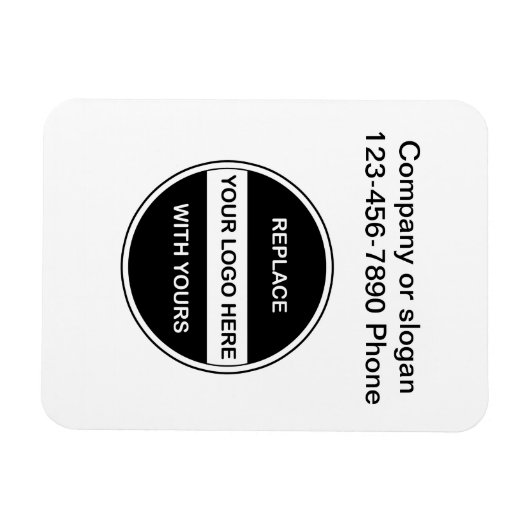 Firmenlogomagnete Magnet (Horizontal)