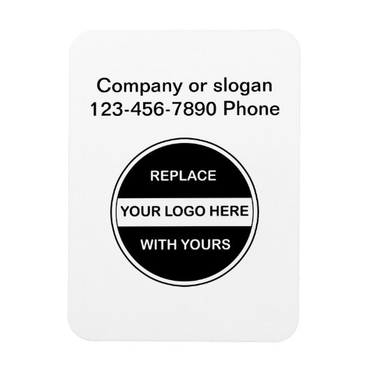 Firmenlogomagnete Magnet (Vertikal)
