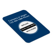Firmenlogomagnete Magnet (Rechte Seite)