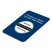 Firmenlogomagnete Magnet (Linke Seite)
