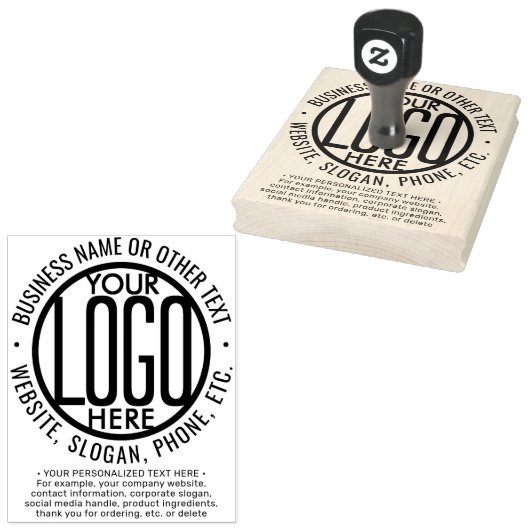 Firmenlogos Großunternehmen Beruflich Gummistempel (Stempel)