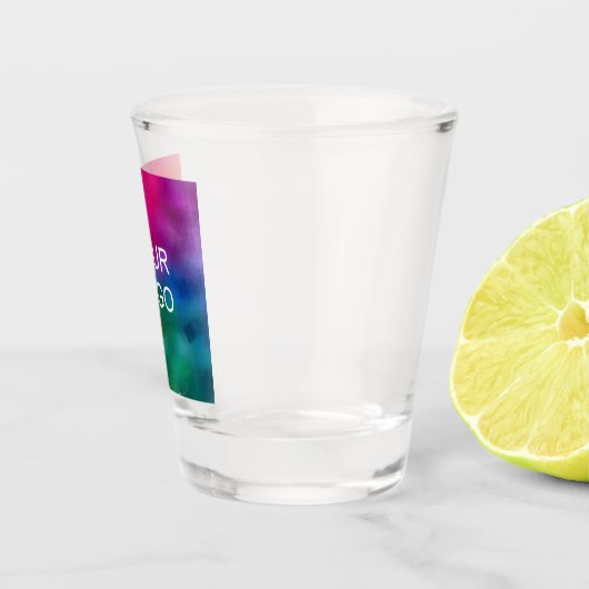 Firmenlogos hier Single hinzufügen Schnapsglas (Rechts)