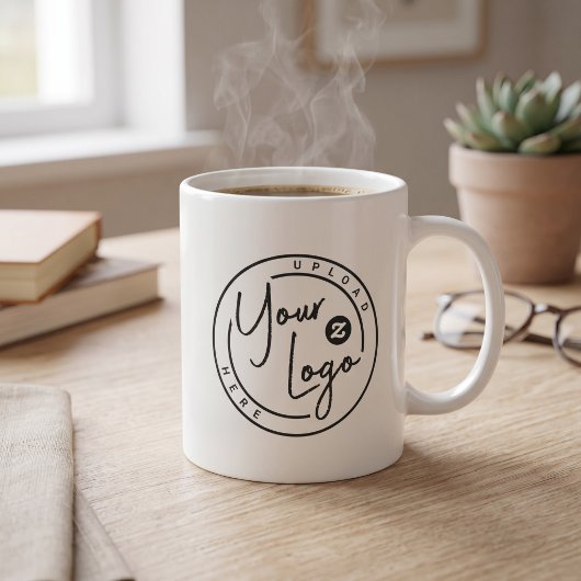 Firmenlogos Kaffeetasse