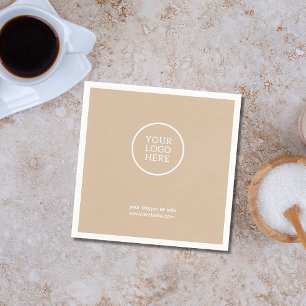 Firmenlogos Papierservietten