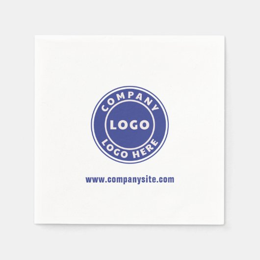 Firmenlogos: Übereinstimmung der jährlichen Firmen Serviette (Vorderseite)