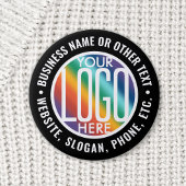 Firmenlogos Werbung für moderne Schwarze Medien Button