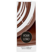 Firmenmarke: KEIN Mindest-Firmenlogo Geschenktüte Für Weinflaschen (Rückseite)