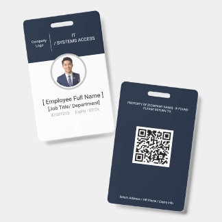Firmenmitarbeiter-Foto-ID-Ausweis Geschäftspersona Ausweis