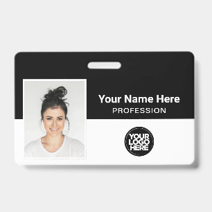 Firmenmitarbeiter, Name, Logo, Fotoausweis Ausweis