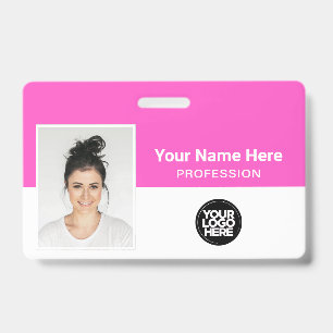 Firmenmitarbeiter, Name, Logo, Fotoausweis Ausweis