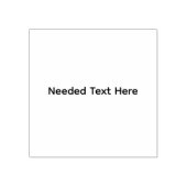 Firmenname Benötigte Informationen Porto 2 Gummistempel (Prägung)