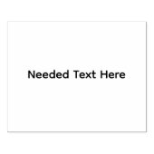 Firmenname Benötigte Informationen Porto Verbrauch Gummistempel (Prägung)