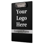 Firmenname: Black and Silver Klemmbrett (Links)