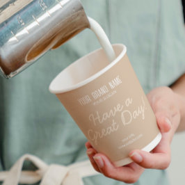 Firmenname | Corporate Paper Cups Pappbecher