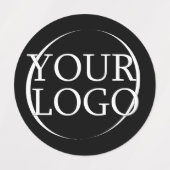 Firmenname Erstellen Sie Ihren Firmentext Etiketten (Design 1)