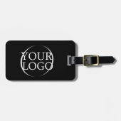 Firmenname Erstellen Sie Ihren Firmentext Gepäckanhänger (Vorderseite horizontal)