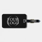 Firmenname Erstellen Sie Ihren Firmentext Gepäckanhänger (Rückseite horizontal)