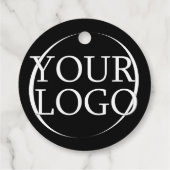 Firmenname Erstellen Sie Ihren Firmentext Geschenkanhänger (Rückseite)