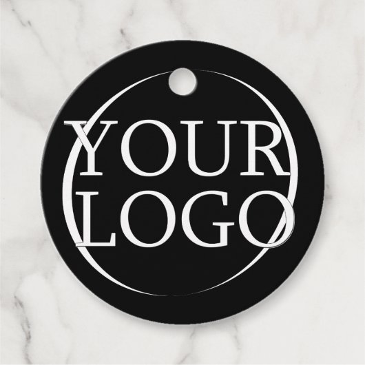 Firmenname Erstellen Sie Ihren Firmentext Geschenkanhänger (Vorderseite)