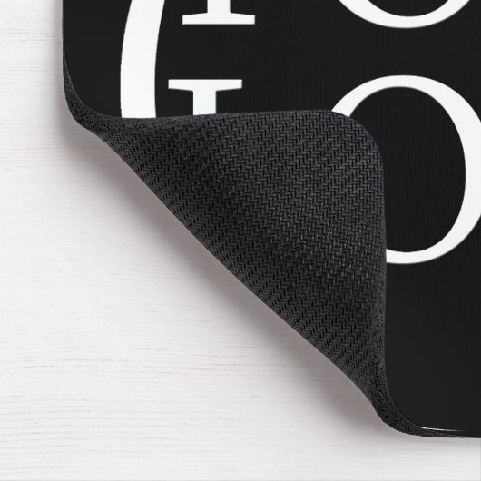 Firmenname Erstellen Sie Ihren Firmentext Mousepad (Ecke)