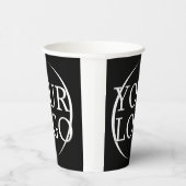 Firmenname Erstellen Sie Ihren Firmentext Pappbecher (Rechts)