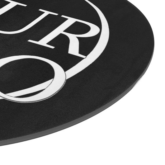 Firmenname Erstellen Sie Ihren Firmentext Schneidebrett (Ecke)