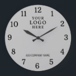 Firmenname Firmenlogo Markenbezeichnung "Promo Gra Große Wanduhr<br><div class="desc">Wall Uhren mit Firmenlogo machen einzigartige Werbegeschenke für Unternehmen. Personalisieren Sie Ihre Bestellung mit Ihrem Firmennamen und Logo. Die Logouhren sind auch ein großes Dankeschön an die Mitarbeiter.</div>