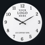 Firmenname Firmenlogo Markenwerbung Große Wanduhr<br><div class="desc">Wall Uhren mit Firmenlogo machen einzigartige Werbegeschenke für Unternehmen. Personalisieren Sie Ihre Bestellung mit Ihrem Firmennamen und Logo. Die Logouhren sind auch ein großes Dankeschön an die Mitarbeiter.</div>
