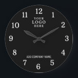 Firmenname Firmenlogo Markenwerbung Große Wanduhr<br><div class="desc">Wall Uhren mit Firmenlogo machen einzigartige Werbegeschenke für Unternehmen. Personalisieren Sie Ihre Bestellung mit Ihrem Firmennamen und Logo. Die Logouhren sind auch ein großes Dankeschön an die Mitarbeiter.</div>