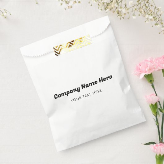 Firmenname Firmenwerbung Geschenktütchen (Versiegelt)