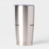 Firmenname Firmenwerbung Thermobecher (Rechts)