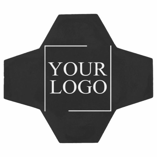 Firmenname Logo hinzufügen Unternehmen Beruflicher Fußball (Flach)